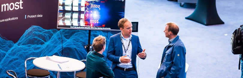 Exhibitor at Global AppSec Amsterdam during sessions