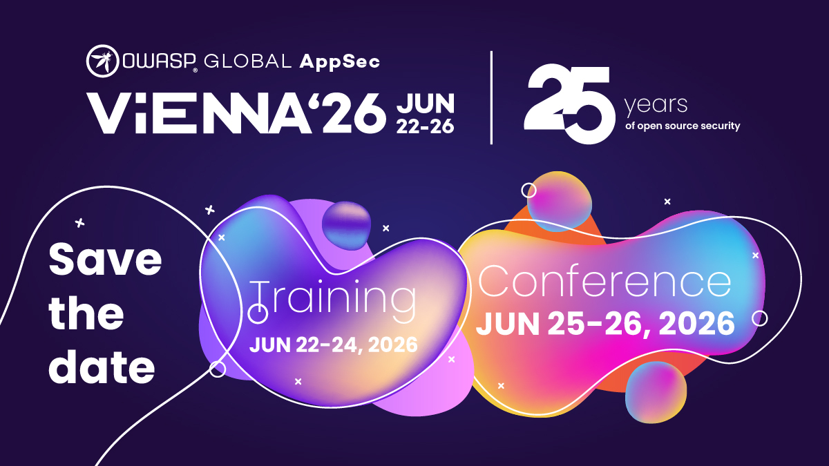 OWASP Global Appsec EU Conference 2026