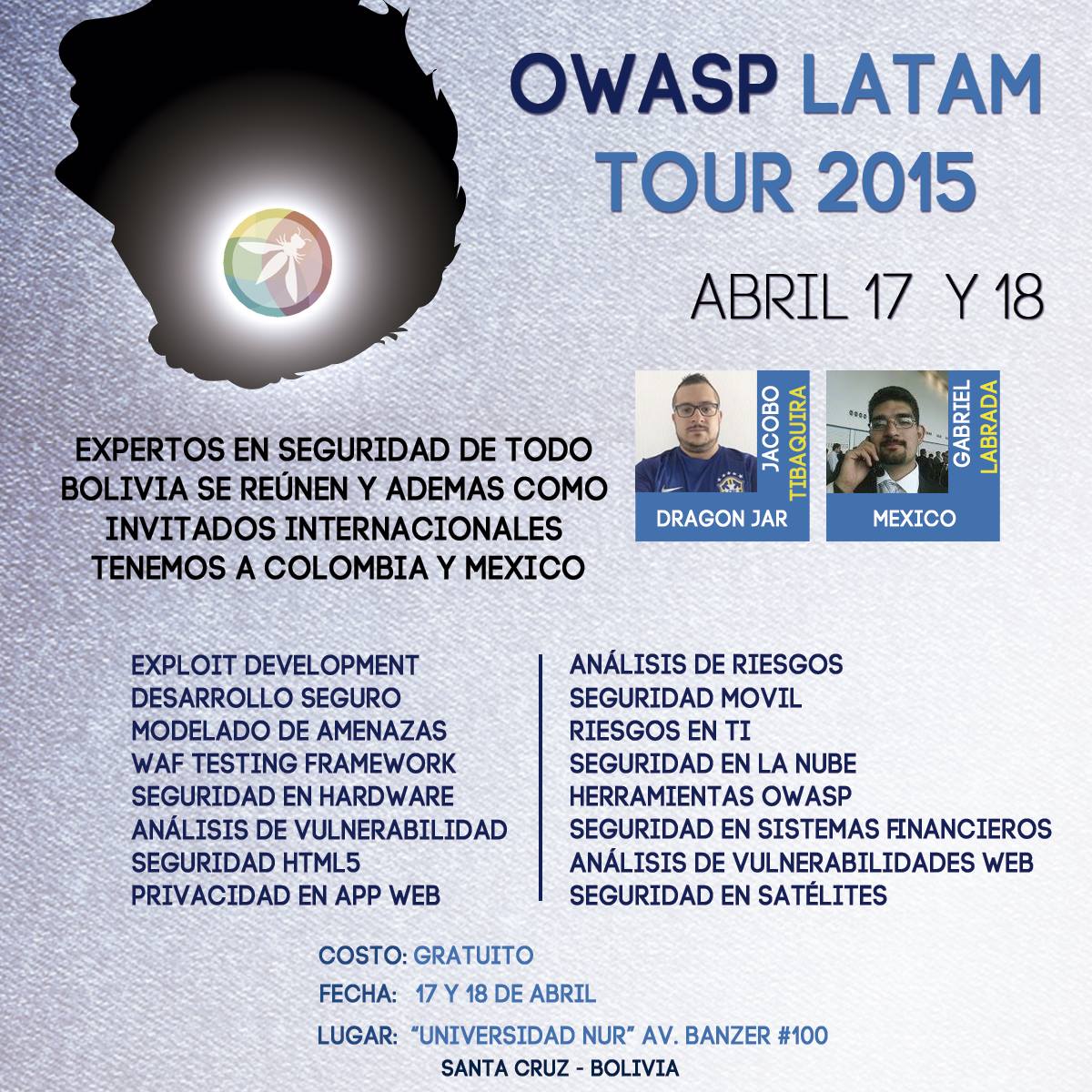 OWASP BOLIVIA 2015 BANNER2015
