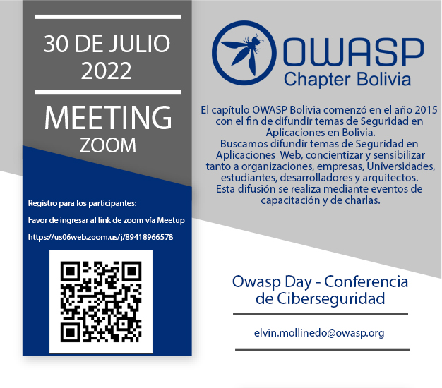 OWASP DAY NRO-1-2022 OWASPDAYNRO-1-2022