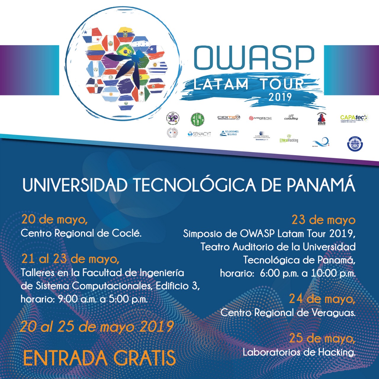 OWASP LATAM-TOUR PANAMA CITY 2019 BANNER2019